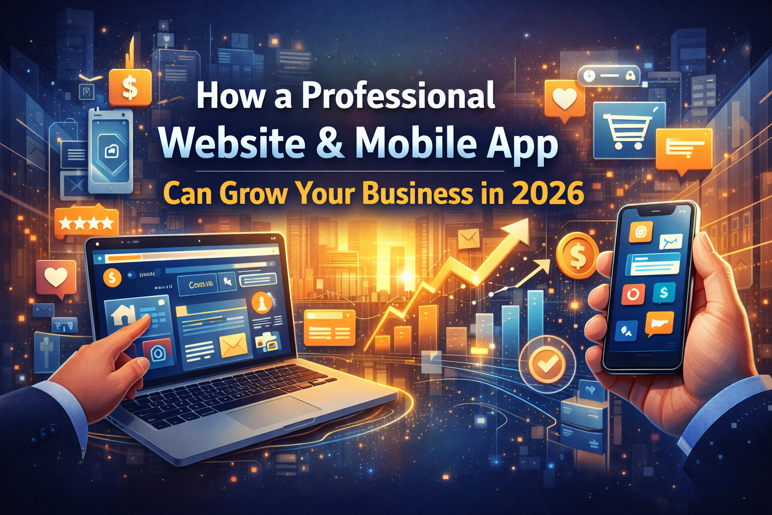 How a Professional Website & Mobile App Can Grow Your Business in 2026